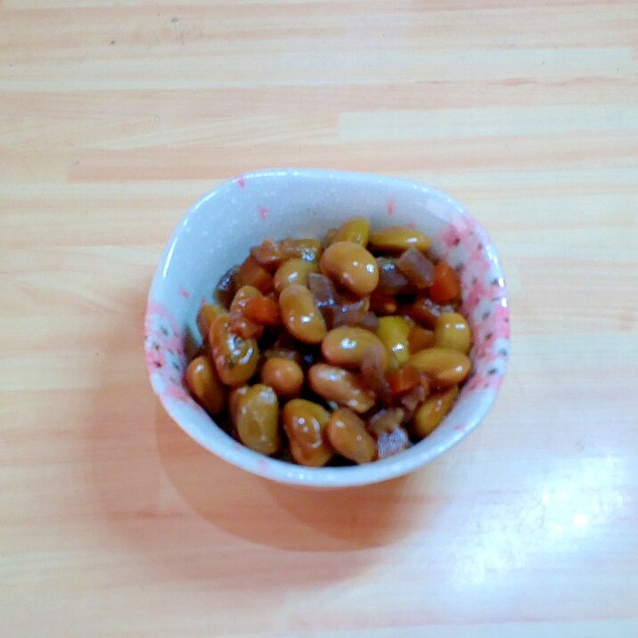 具がいっぱいの煮豆 レシピ 作り方 By 山里暮らし 楽天レシピ